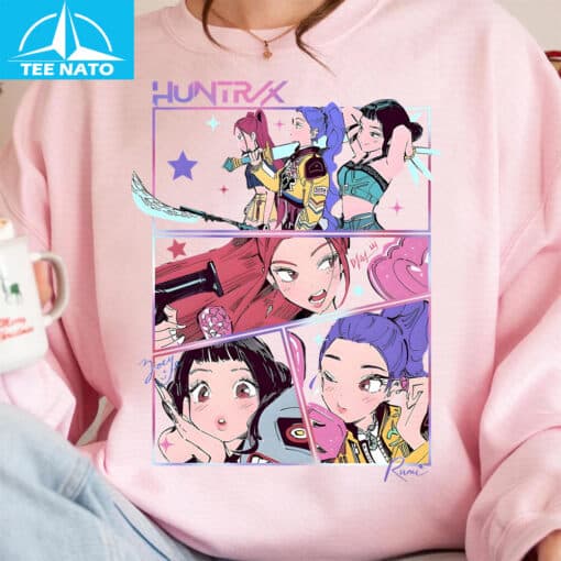 Huntrix Girl Kpop Idol Group Shirt - Image 4