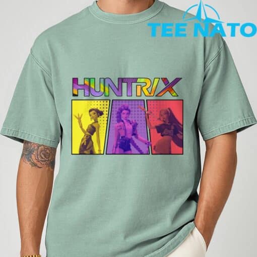Huntrix Kpop Demon Hunter Squad T-Shirt - Image 3