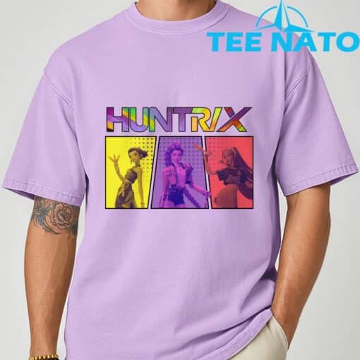 Huntrix Kpop Demon Hunter Squad T-Shirt - Image 6