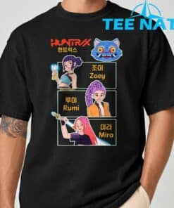 Huntrix Kpop Demon Hunters Print T Shirt 2