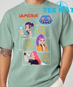 Huntrix Kpop Demon Hunters Print T Shirt 3