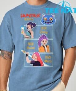 Huntrix Kpop Demon Hunters Print T Shirt 4