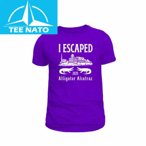 I Escaped Alligator Alcatraz 2025 Shirt - Image 2