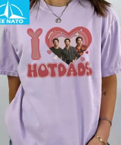 I Love Hot Dads Jonas Concert Shirt3