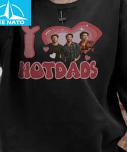 I Love Hot Dads Jonas Concert Shirt4