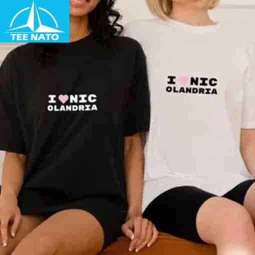 I Love Nic Olandria Shirt - Image 4