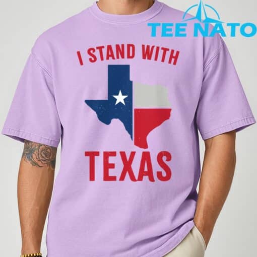 I Stand With Texas 2025 Support Texas Floods T-Shirt - Image 6