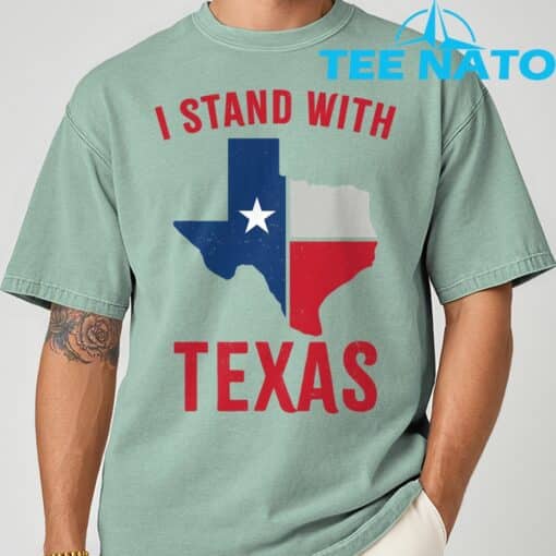 I Stand With Texas 2025 Support Texas Floods T-Shirt - Image 9