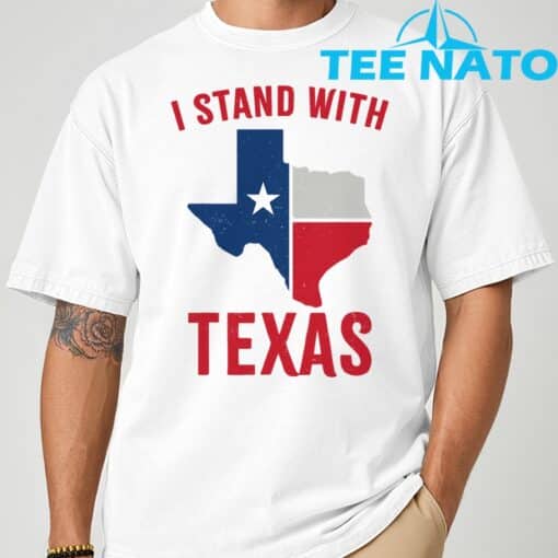 I Stand With Texas 2025 Support Texas Floods T-Shirt