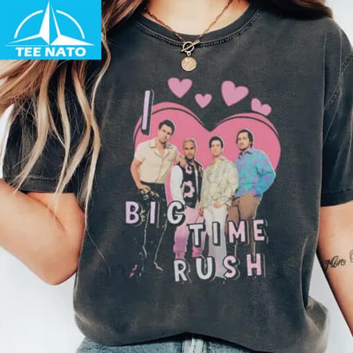 I love Big Time Rush Concert Shirt - Image 2