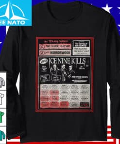 Ice Nine Kills Tour Poster 2025 Shirt1