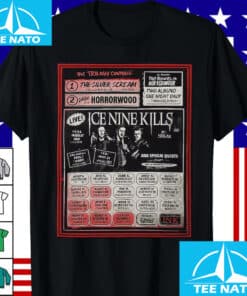 Ice Nine Kills Tour Poster 2025 Shirt2