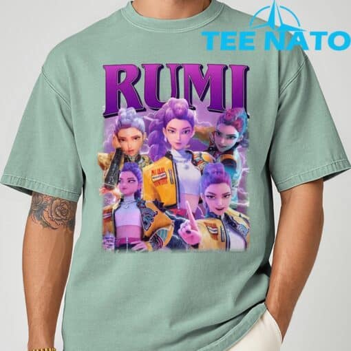 Idol Kpop Singer Girl Retro Movie T-Shirt - Image 3