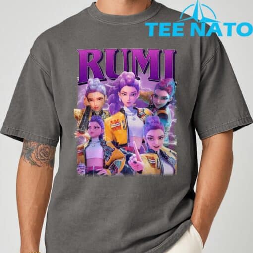 Idol Kpop Singer Girl Retro Movie T-Shirt - Image 7