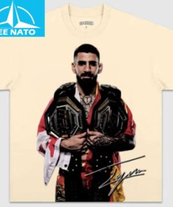 Ilia Topuria Double UFC Champion Belts Shirt3