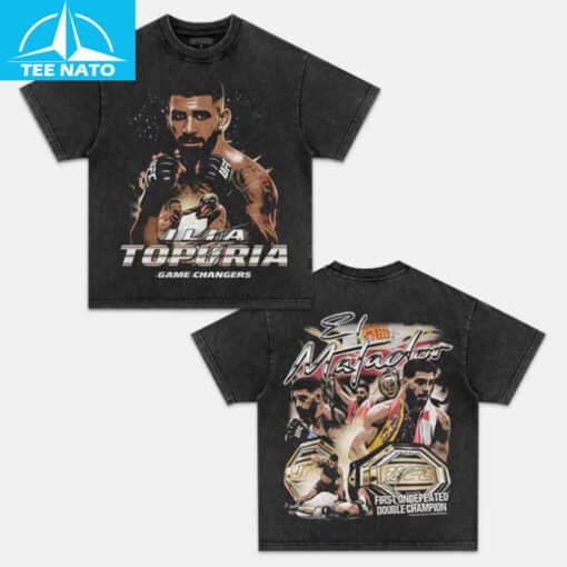 Ilia Topuria El Matador Game Changers Shirt - Image 3