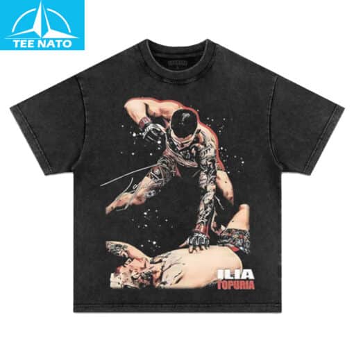 Ilia Topuria Knockout Victory Shirt - Image 3