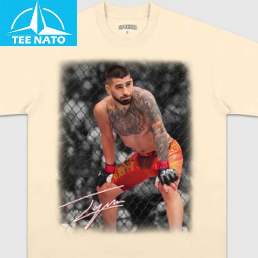 Ilia Topuria UFC Cage Side Shirt - Image 4