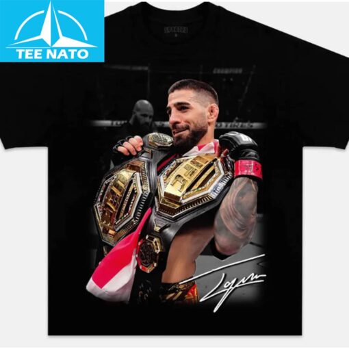 Ilia Topuria UFC Champion Belt Shirt