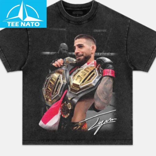 Ilia Topuria UFC Champion Belt Shirt - Image 2