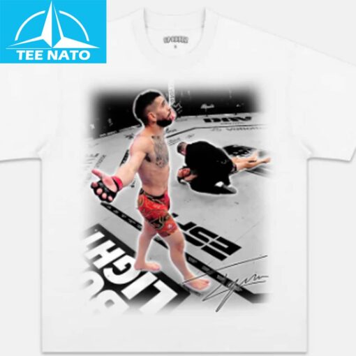 Ilia Topuria UFC Victory Celebration Shirt - Image 3