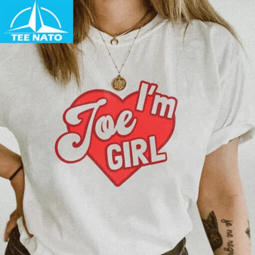 I'm Joe Girl Jonas Concert Shirt