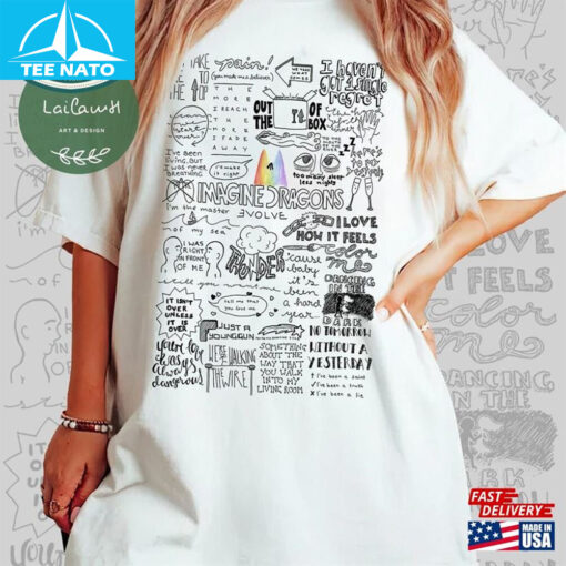 Imagine Dragons Lyrics Shirt