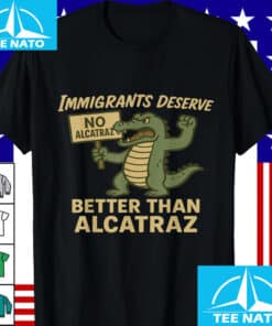 Immigrants Deserve Better Than Alcatraz Hands Off Everglades T Shirt 3