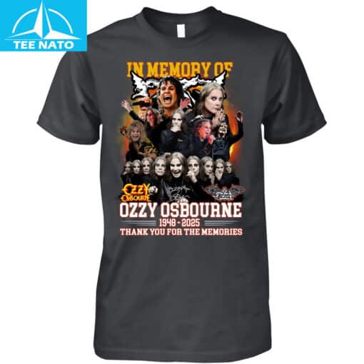 In Memories Ozzy Osbourne 1948-2025 Shirt