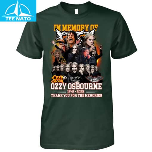 In Memories Ozzy Osbourne 1948-2025 Shirt - Image 3