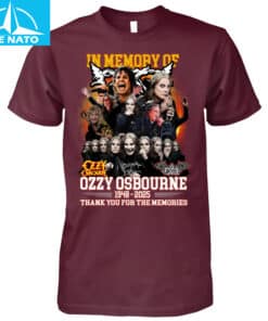 In Memories Ozzy Osbourne 1948 2025 Shirt3