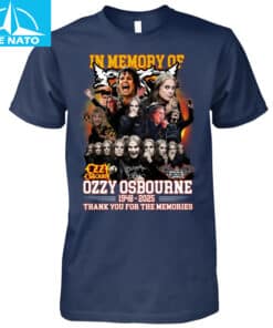 In Memories Ozzy Osbourne 1948 2025 Shirt4