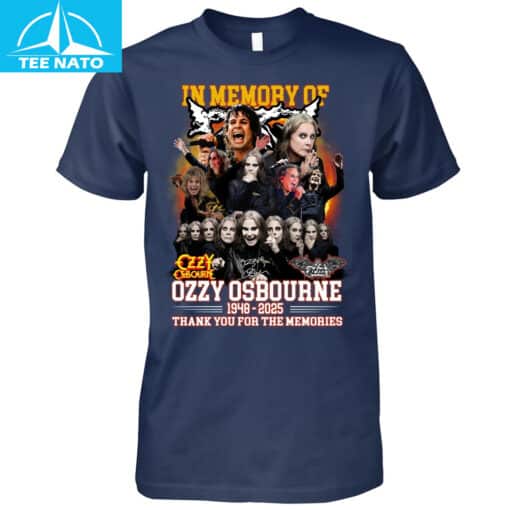 In Memories Ozzy Osbourne 1948-2025 Shirt - Image 5