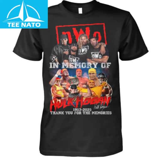 In Memory Of Hulk Hogan 1953-2025 NWO Wrestling Legend Shirt