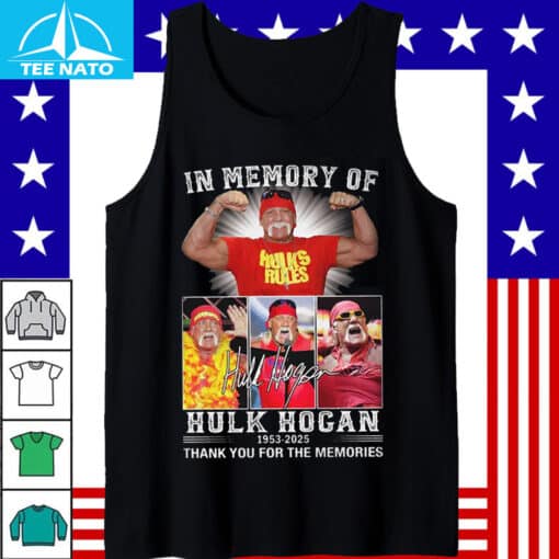 In Memory Of Hulk Hogan Hulks Rules 1953-2025 Shirt - Image 5