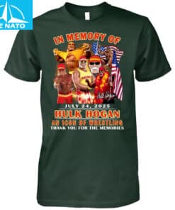In Memory Of Hulk Hogan July 24 2025 Icon of Wrestling Shirt2