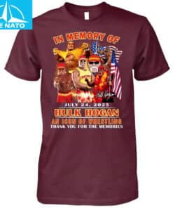 In Memory Of Hulk Hogan July 24 2025 Icon of Wrestling Shirt3