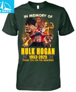 In Memory Of Hulk Hogan WWE 1953 2025 Thank You For The Memories Shirt2