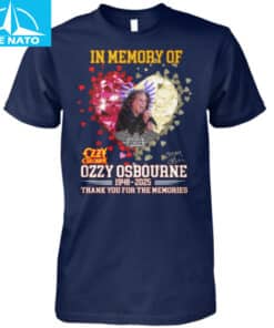 In Memory Of Ozzy Osbourne Hearts 1948 2025 Thank You For The Memories Shirt3