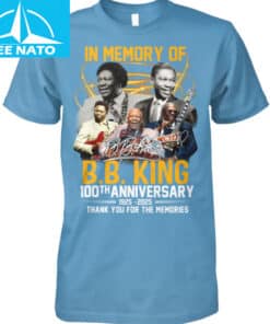 In Memory of BB King 100th Anniversary 1925 2025 Blues Music Shirt1