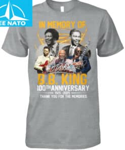 In Memory of BB King 100th Anniversary 1925 2025 Blues Music Shirt3