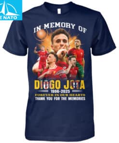 In Memory of Diogo Jota 1996 2025 Forever In Our Hearts Thank You For The Memories Football Fan Shirt3