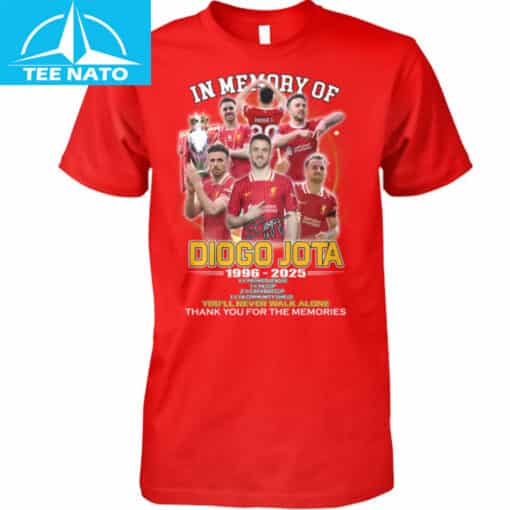 In Memory of Diogo Jota 1996-2025 Premier League Liverpool FC Shirt