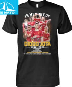 In Memory of Diogo Jota 1996 2025 Premier League Liverpool FC Shirt1