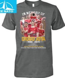 In Memory of Diogo Jota 1996 2025 Premier League Liverpool FC Shirt2