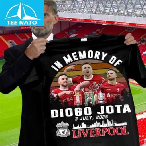In Memory of Diogo Jota July 3, 2025 Liverpool Shirt