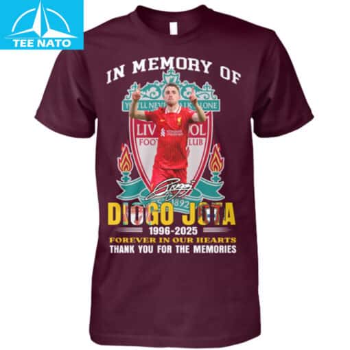 Diogo Jota Liverpool FC Fan Shirt - Image 3