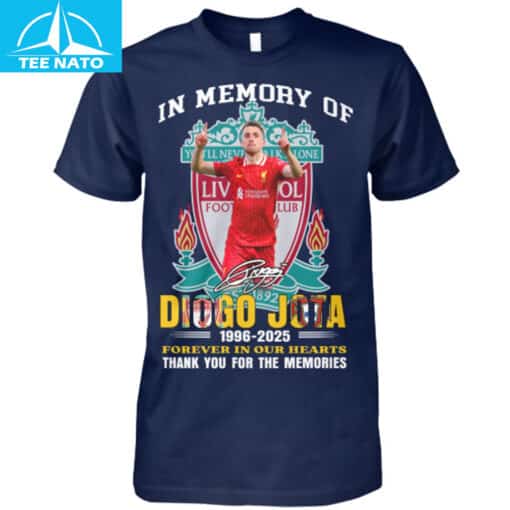 Diogo Jota Liverpool FC Fan Shirt - Image 4