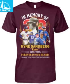 In Memory of Ryne Sandberg 1959 2025 Chicago Cubs Baseball Shirt3