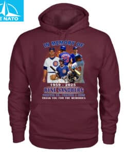 In Memory of Ryne Sandberg 1959 2025 Forever 23 Chicago Cubs Baseball Shirt7